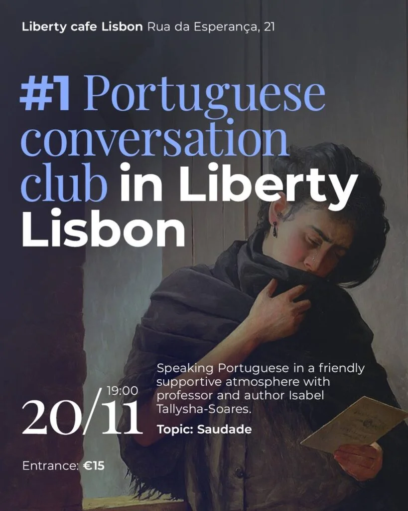 Portuguese conversation club with Isabel Tallysha-Soares photo 5330299069014330785 y