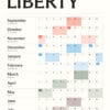 Mid-year planner from Liberty